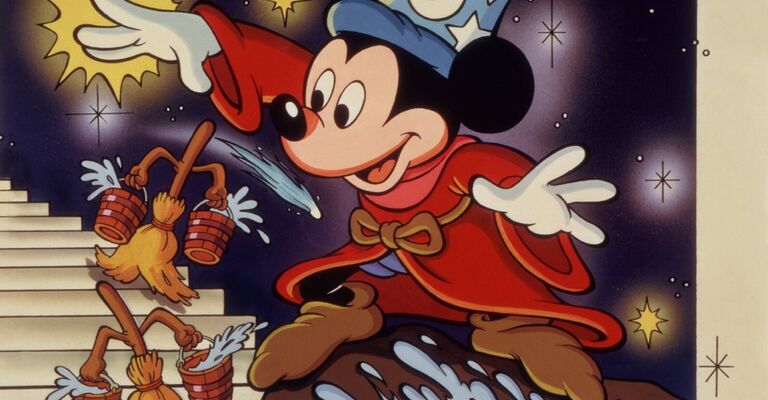 Mickey Mouse Film: Fantasia (USA 1940) / Segment Der Zauberlehrling ( The Sorcerer S Apprentice , … imago images 94607110