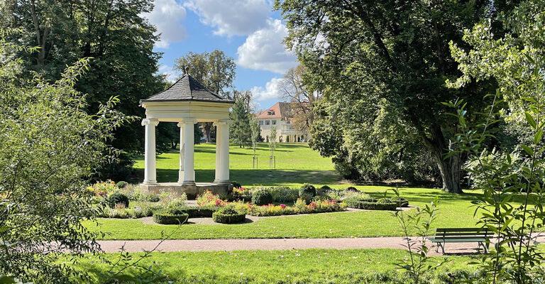 Musentempel, Schlosspark Tiefurt, Foto Uta Kühne, weimar GmbH