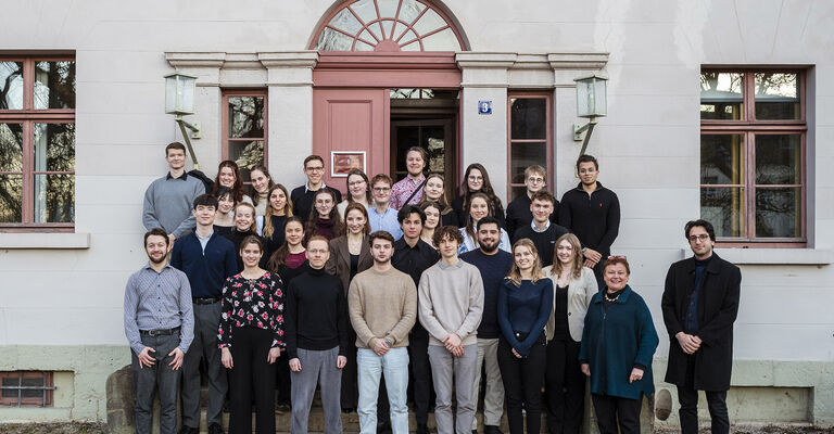 21.01.2026 Weimar: Übergabe von Deutschlandstipendien an der Hochschule für Musik Franz Liszt HfM. Foto: Thomas Müller