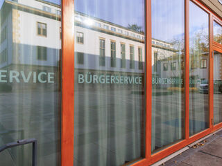 Symbolbild: Bürgerservice der Stadtverwaltung Weimar Außenansicht