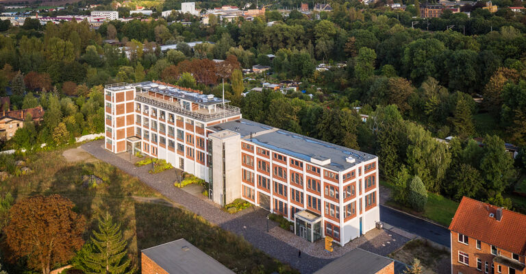 Eiermannbau Apolda.Foto Thomas Müller.jpg 17.09.2017 Apolda: Eiermannbau / 100 Jahre Bauhaus / Foto: Thomas Müller