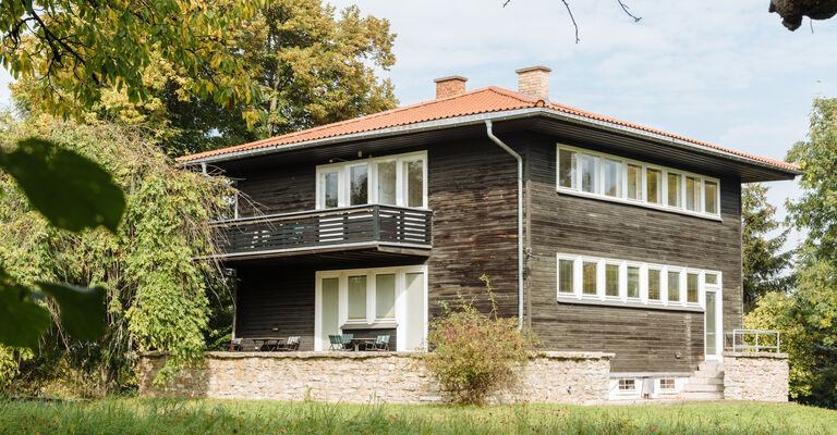Das Neufert Haus in Gelmeroda. Foto: Henry Sowinski