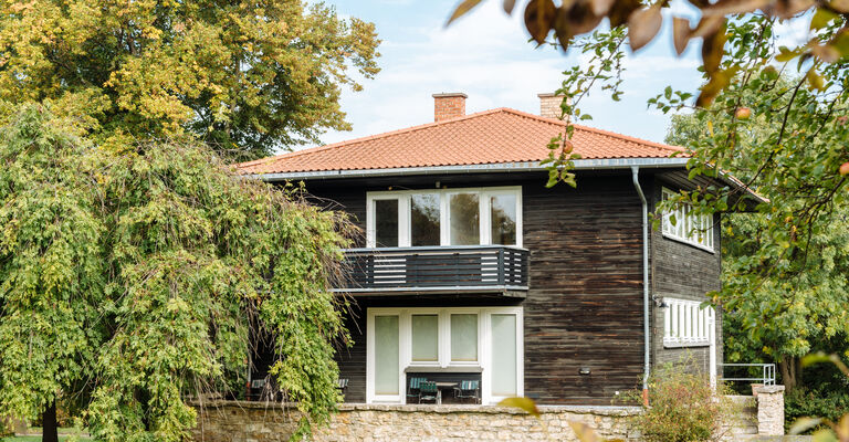 Neufert-Haus Das Neufert Haus in Gelmeroda. Foto: Henry Sowinski