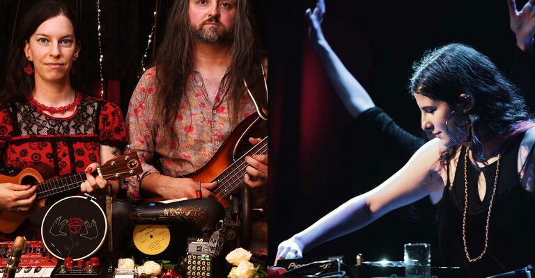 Doppelkonzert: Electric Rose (© Zisl Slepovitch) & Chaia (© Michael Sticher)